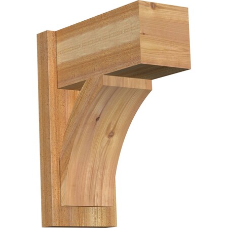 Thorton Block Rough Sawn Outlooker, Western Red Cedar, 8W X 16D X 20H